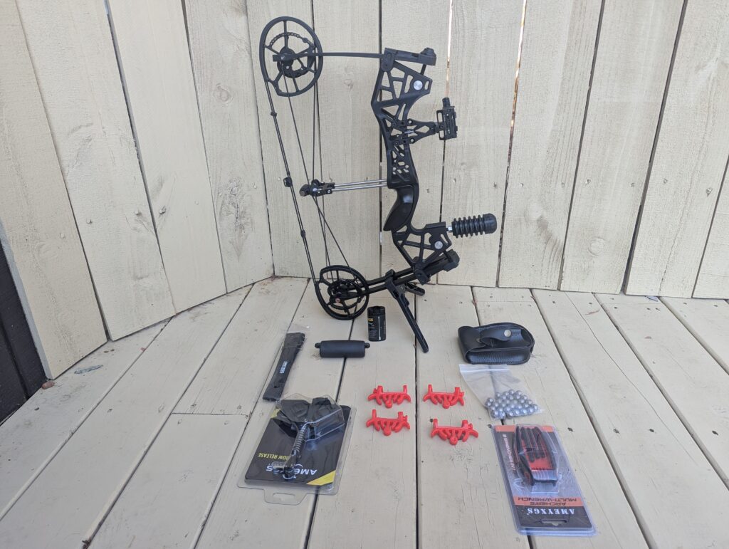 WT Magnum steel ball bow kit shipped to Germany