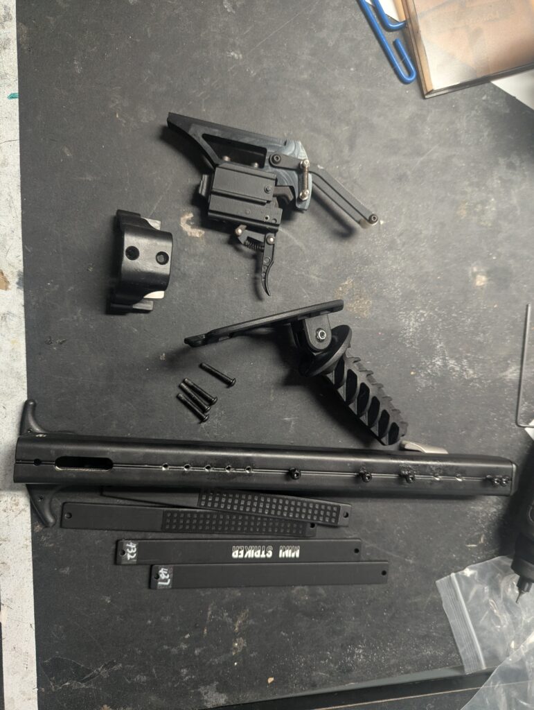 Mini Striker repeater crossbow sent to Australia