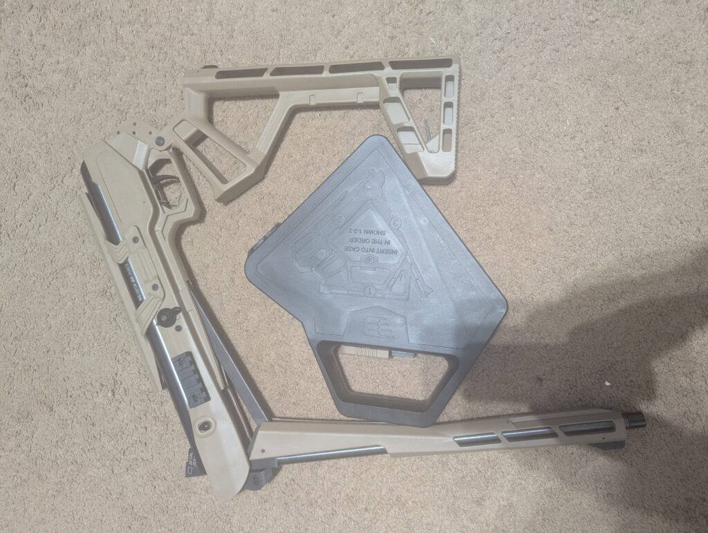 Black bumker BM8 rifle sent to Australia